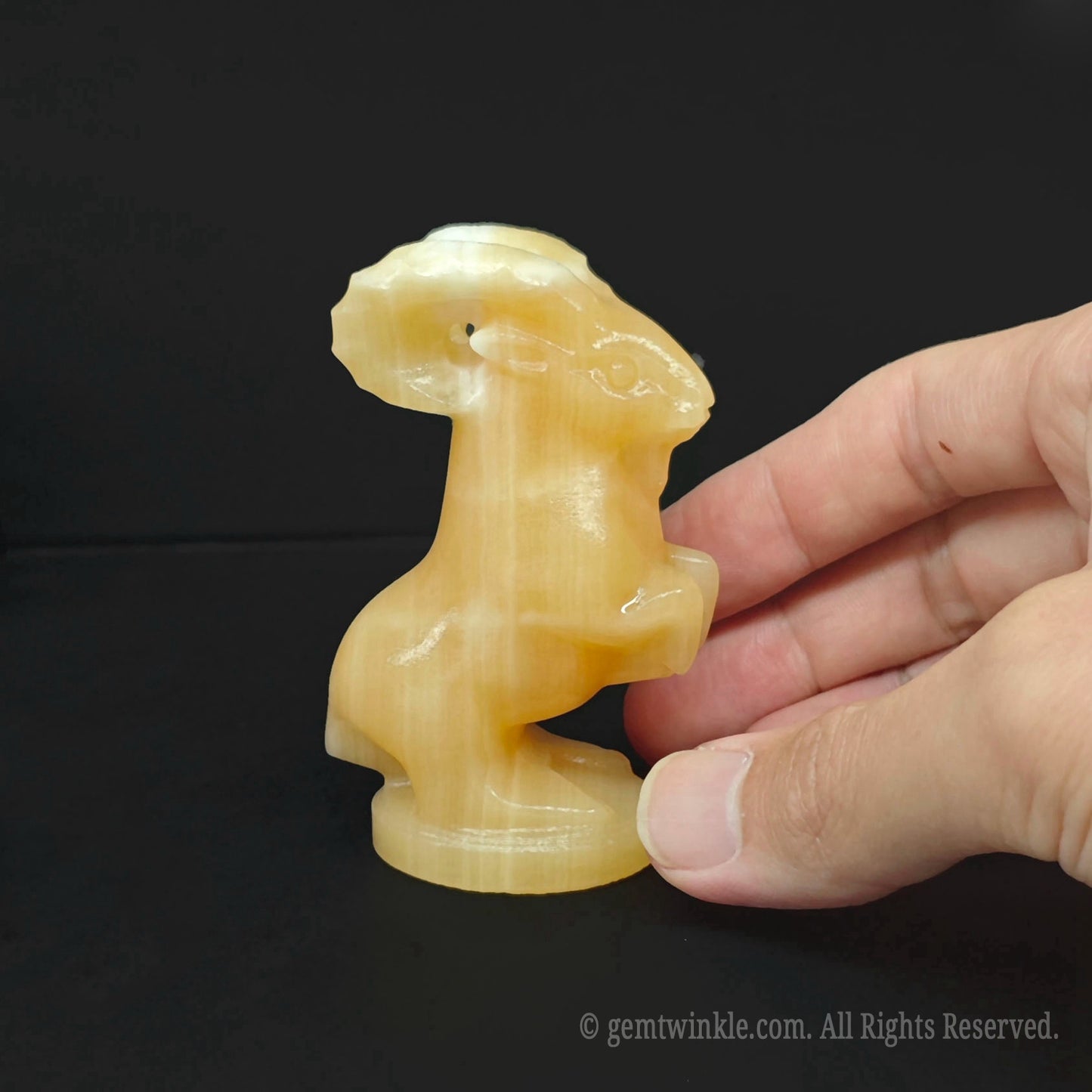 yellow-calcite-golden-ram-statue-for-wealth