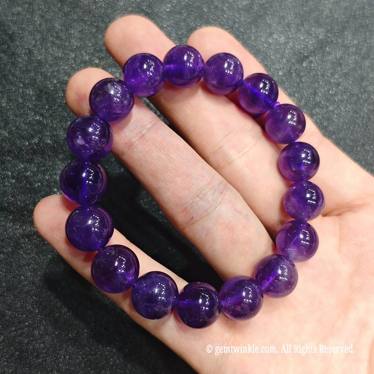 12mm-deep-amethyst-beaded-bracelet