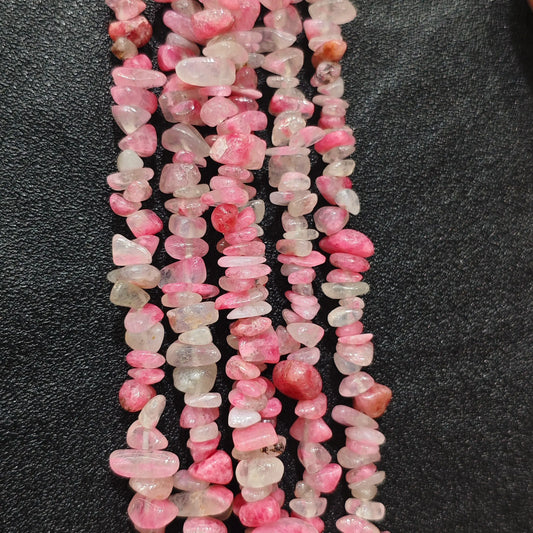 Cherry Blossom Agate 5-10mm Irregular Chip Beads Strand