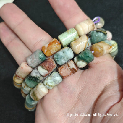 Orbicular Jasper Jewelry Making Supply Detail