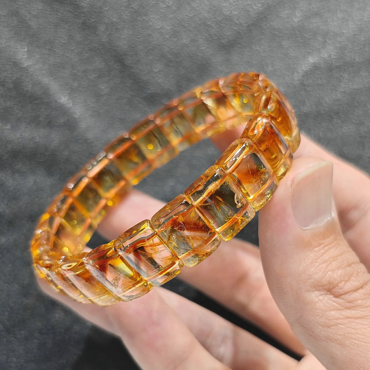 golden-citrine-tower-phantom-quartz-plate-bead-bracelet