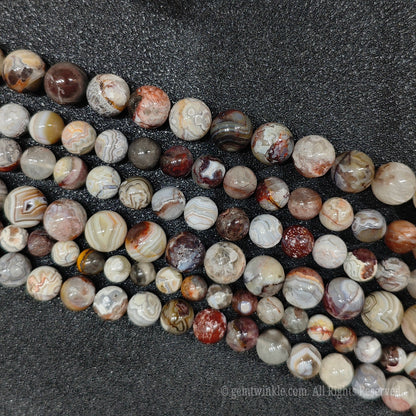 handpicked unique pattern mexican lace agate loose beads global tracked commercial shipping