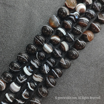 natural-dark-brown-banded-agate-beads