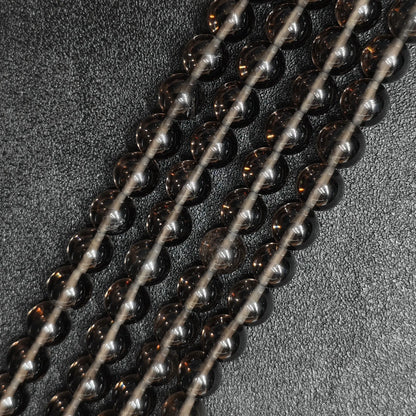 Natural ice obsidian crystal beads from tiny micro 2mm and 3mm spacer sizes up to 14mm strands