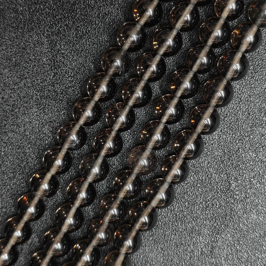 Natural ice obsidian crystal beads from tiny micro 2mm and 3mm spacer sizes up to 14mm strands
