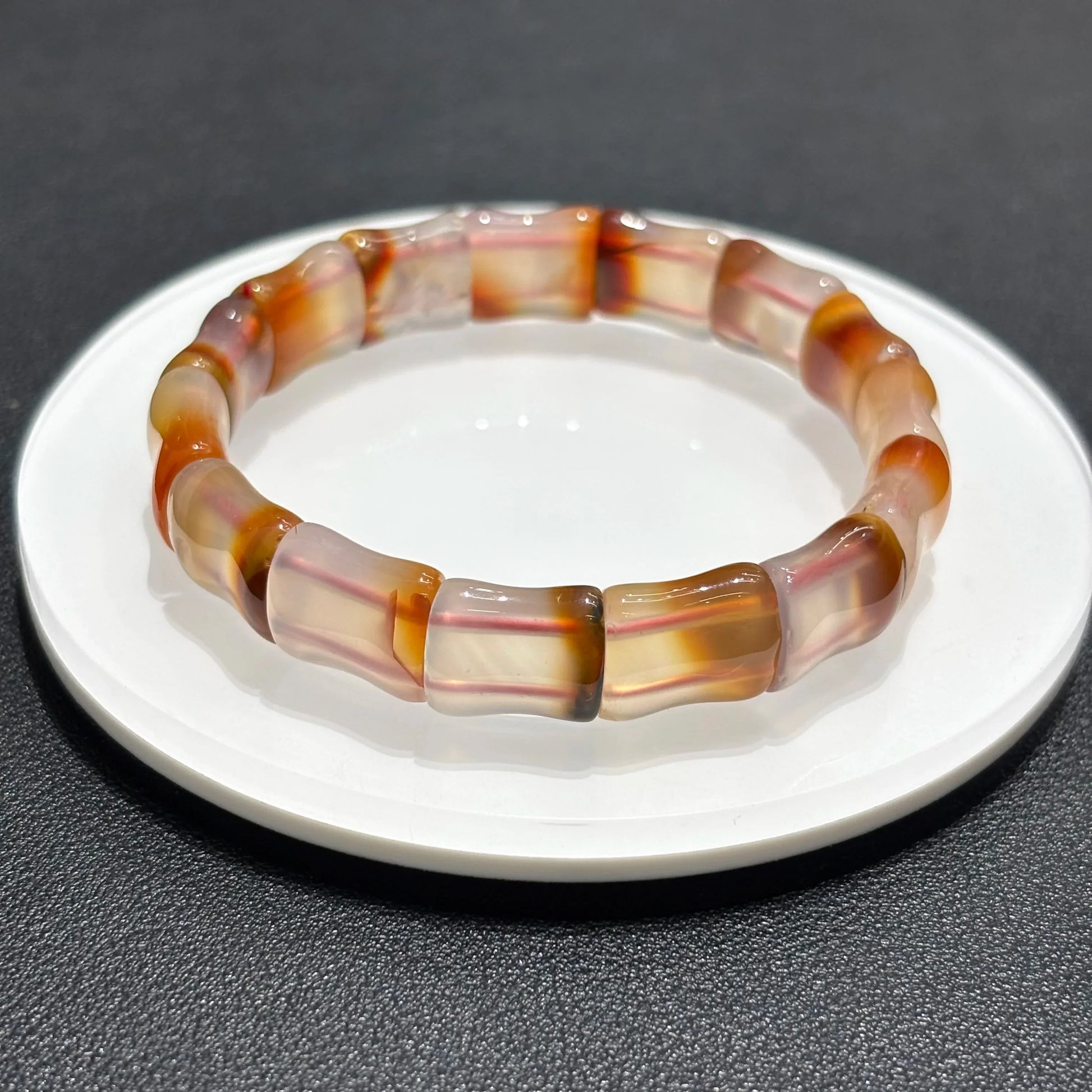 Add your own image of the Natural Red Agate Bangle Bracelet.