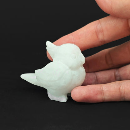 pristine-white-marble-chubby-parrot-sculpture