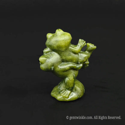 whimsical-serpentine-toad-carrying-wife-carving